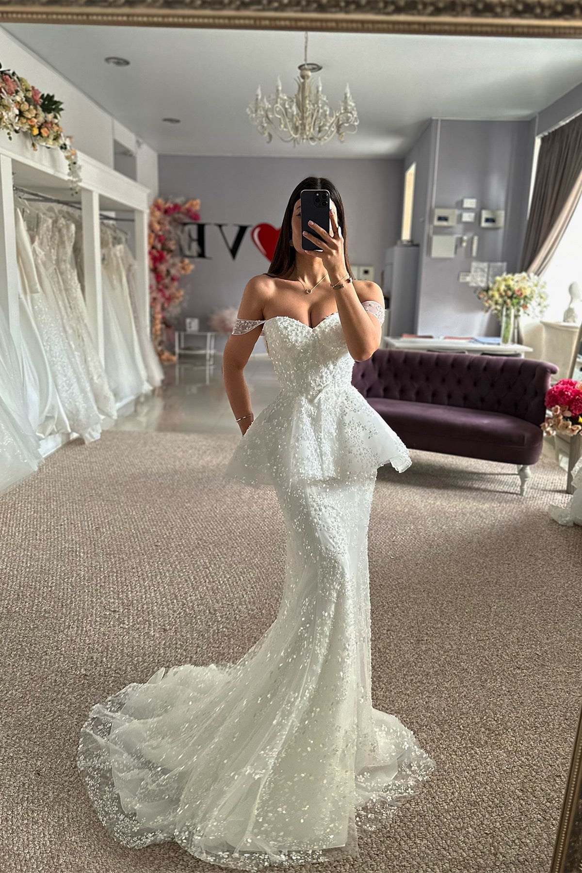 Dressystars Mermaid Tulle Lace Sweetheart Sleeveless White Wedding Dress Bridal Gown With Appliques