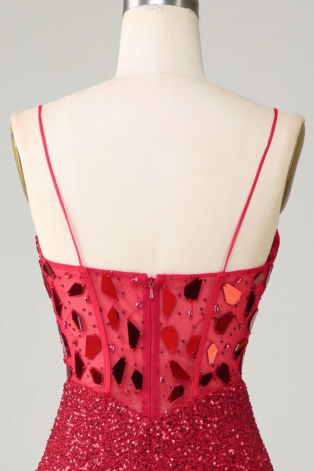 Dressystars Mirror Peacock Blue Homecoming Dress Corset Tight Short Hoco Dress