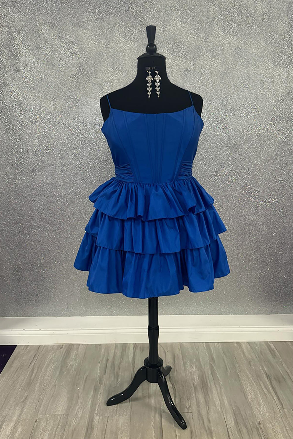 Dressystars Orange Ruffled A Line Homecoming Dresses Short Corset Cocktail Dresses With Bow