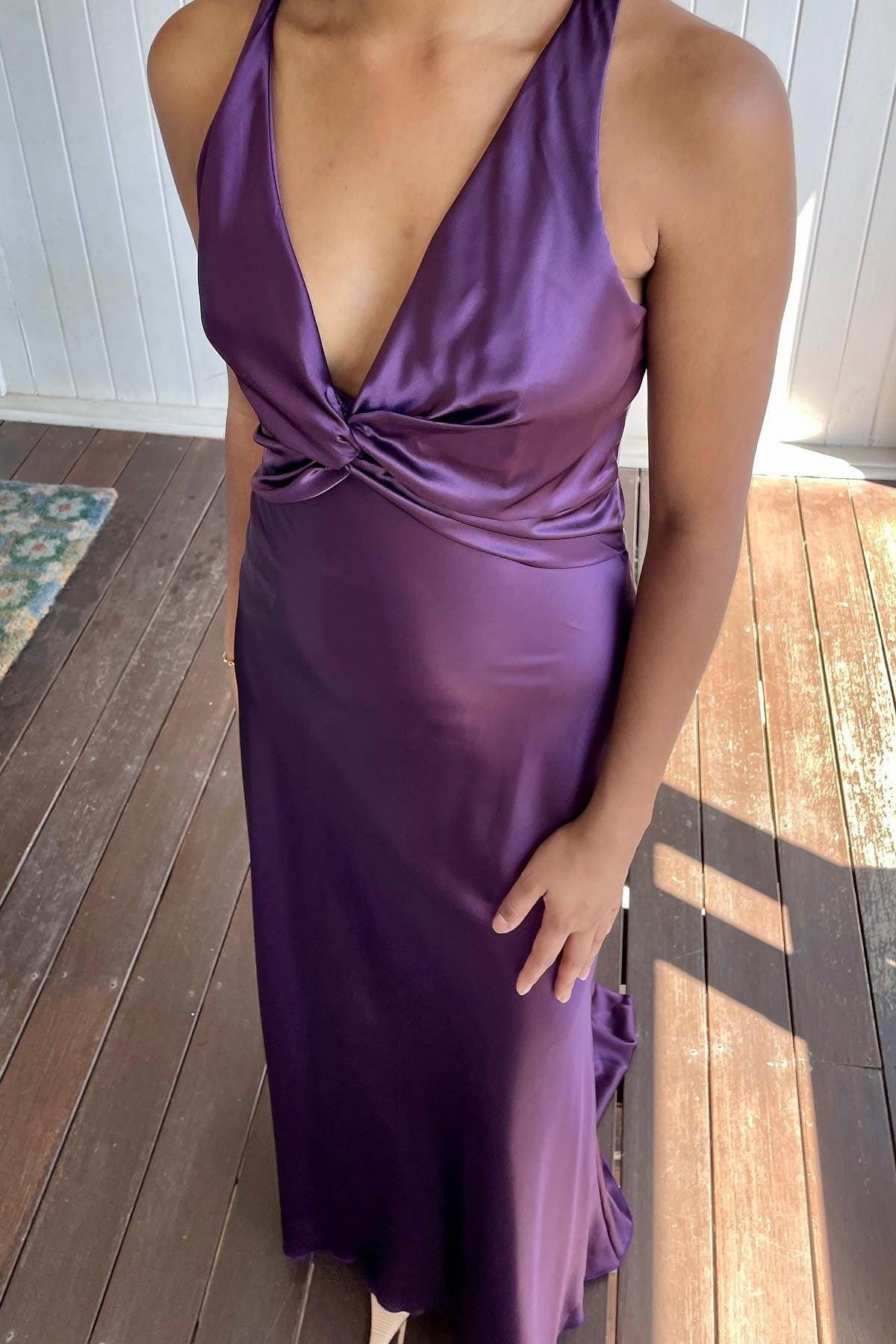 Dressystars Stylish Sheath V Neck Green Long Party Dress With Open Back Bowknot Formal Evening Gown