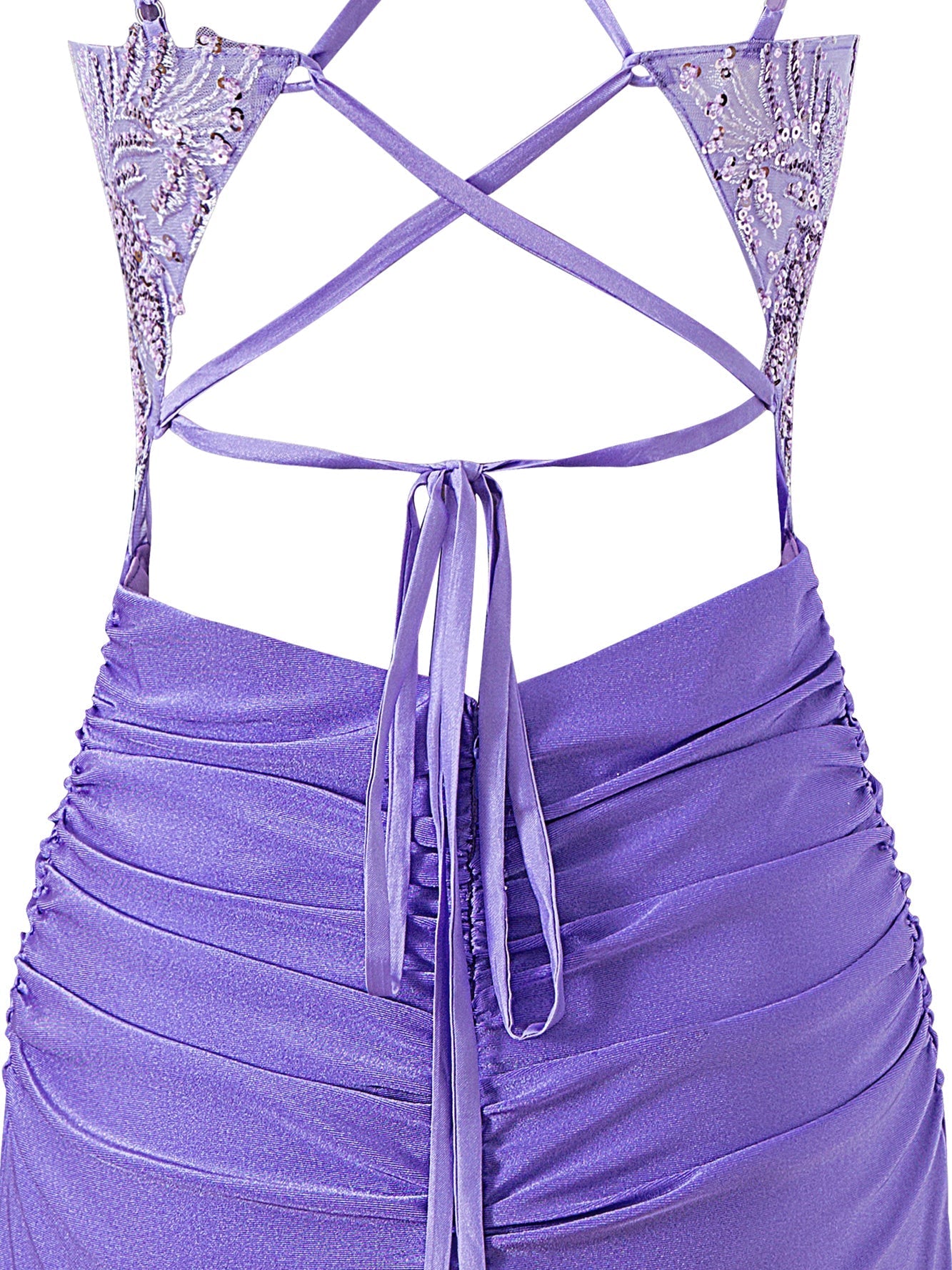 Ella Homecoming Dress Blue Pretty Bodycon V neck Jersey Short Party Cocktail Dress