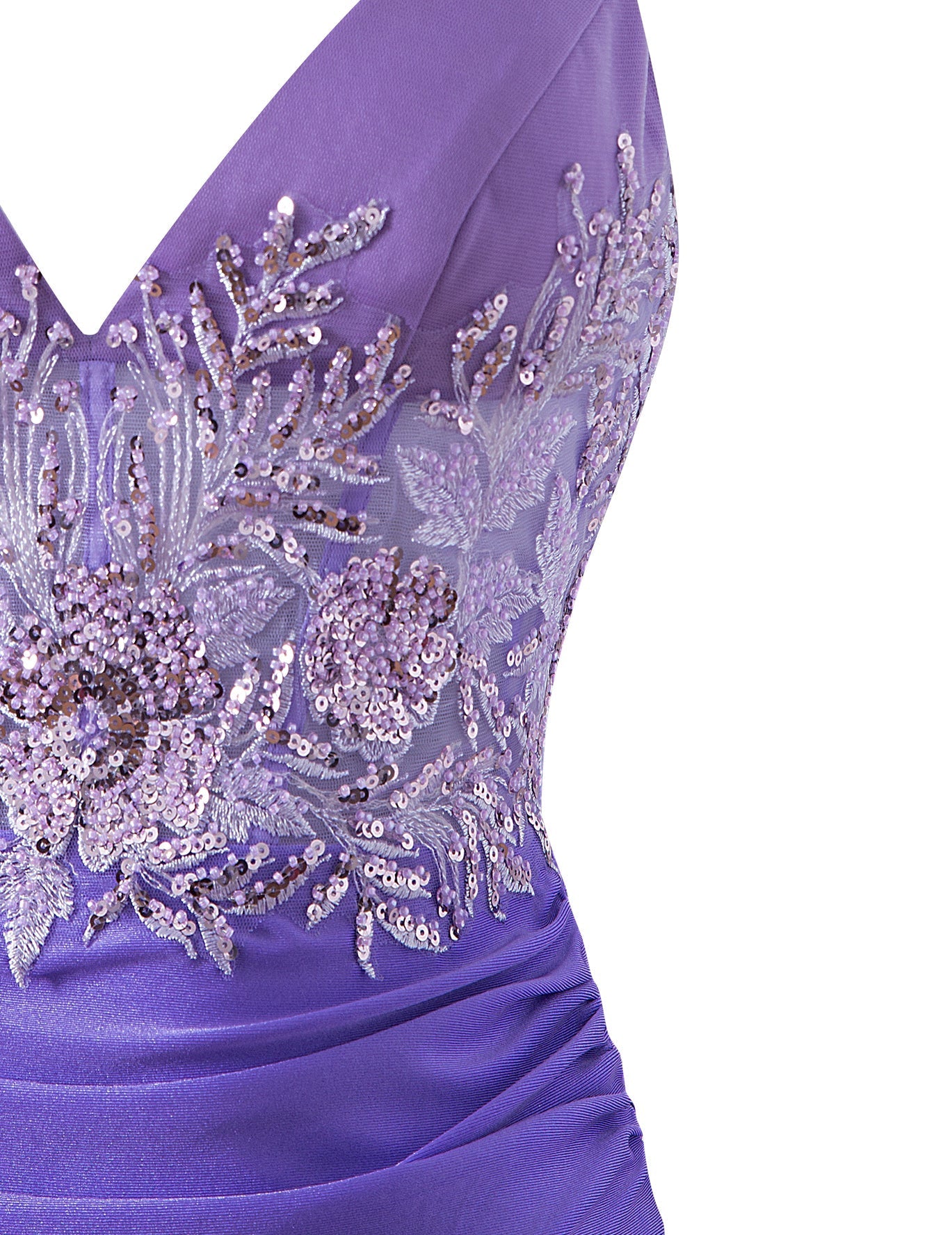 Ella Homecoming Dress Blue Pretty Bodycon V neck Jersey Short Party Cocktail Dress