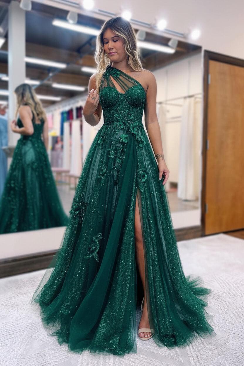 blue dress for baby girl Honey Couture VERA Emerald Green & Black Tie Up Formal Dress