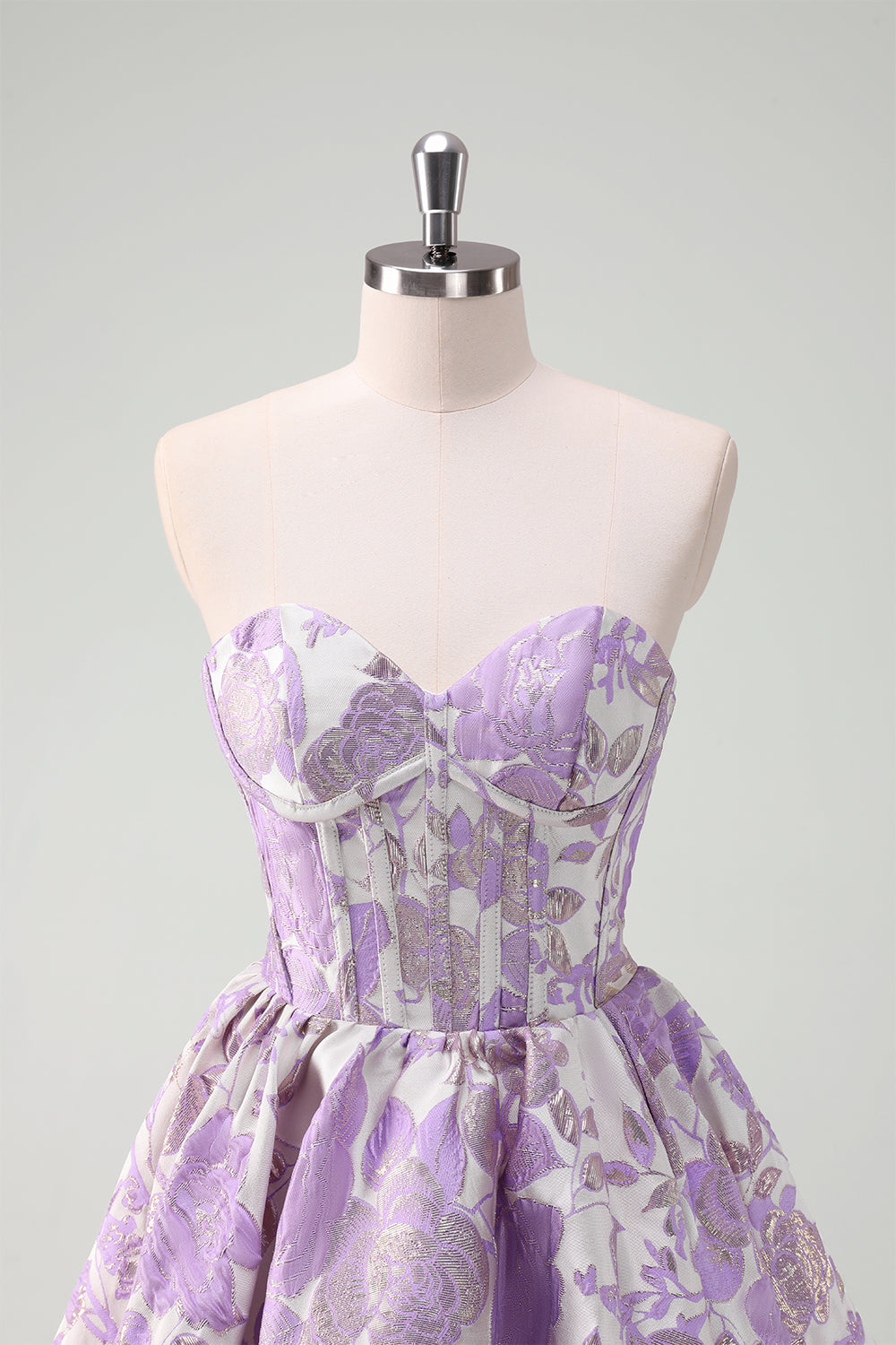 Fluffy Blue Homecoming Dresses Corset Strapless A Line Short Cocktail Dresses