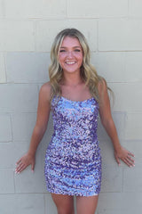 Golden Homecoming Dresses Sequin Strapless Sleeveless Tight Cocktail Dresses