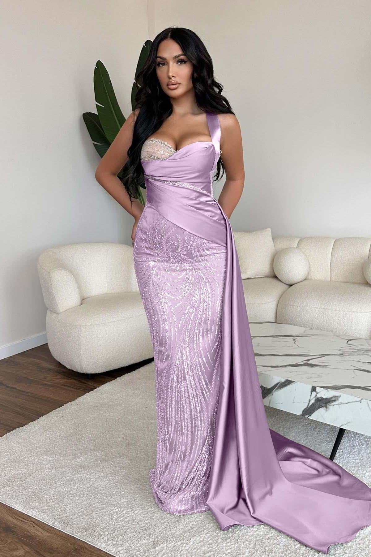 Green Mermaid Prom Dress Sweetheart Formal Dress With Sequins