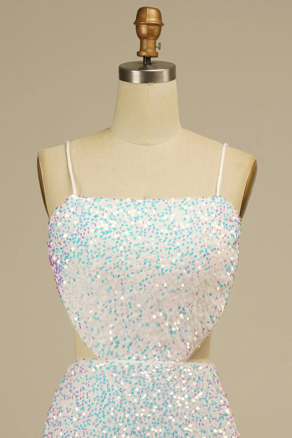 Homecoming Dresses Sequined Backless Cocktail Dresses