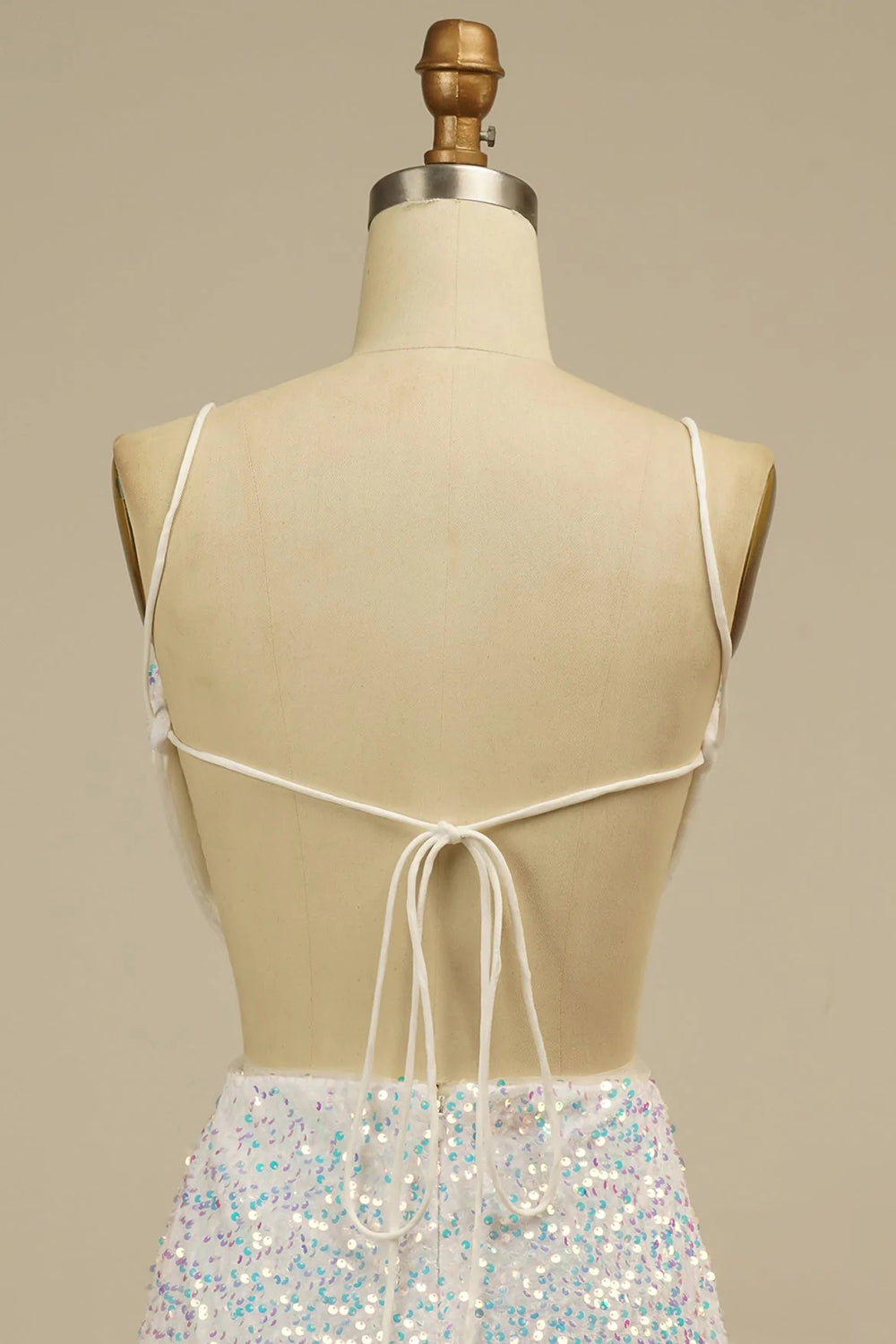 Homecoming Dresses Sequined Backless Cocktail Dresses