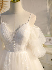 Light Homecoming Dress Champagne Tulle Lace Short Party Cocktail Dress