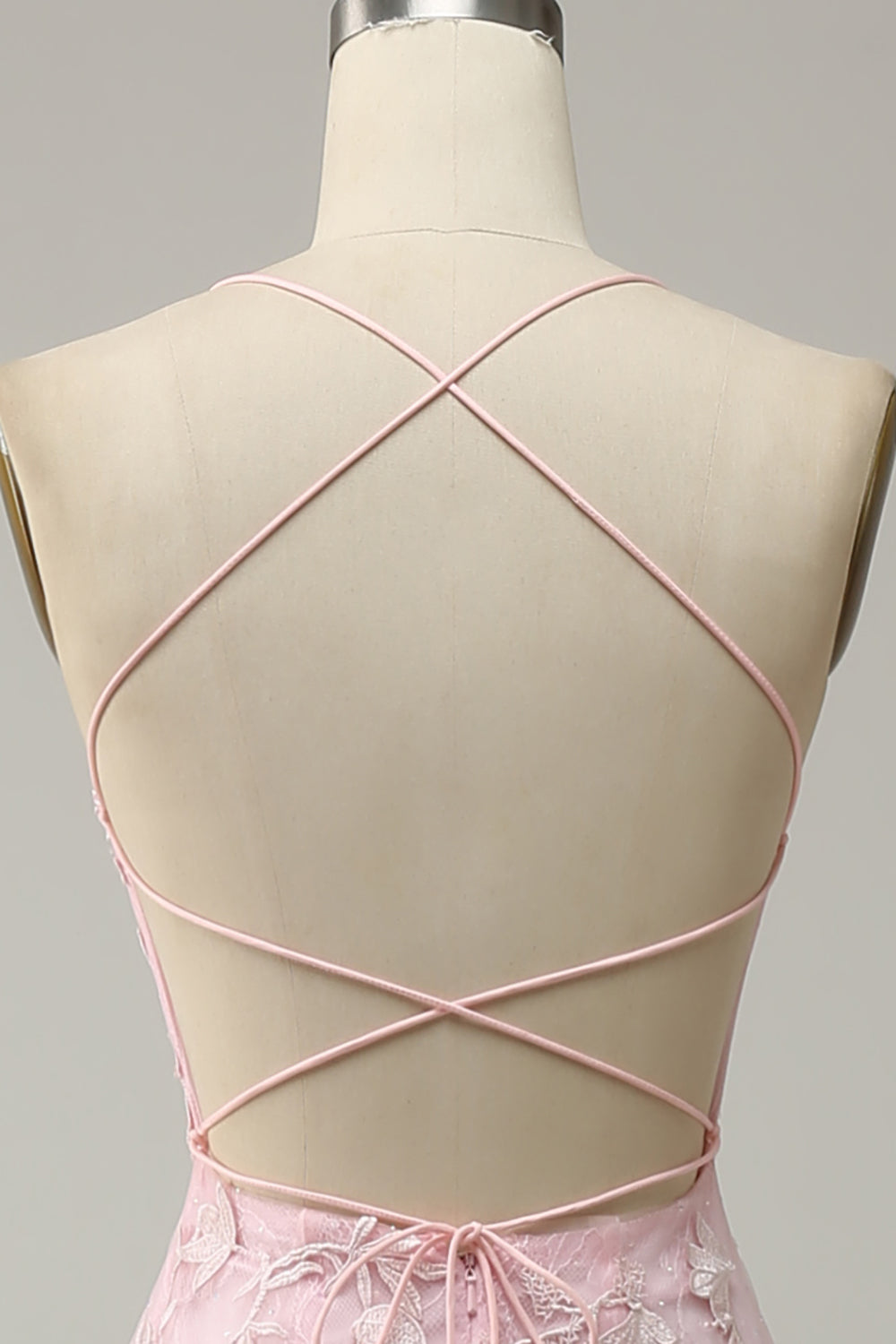 Mermaid Prom Dress Blue Long Evening Dress Backless Evening Dress