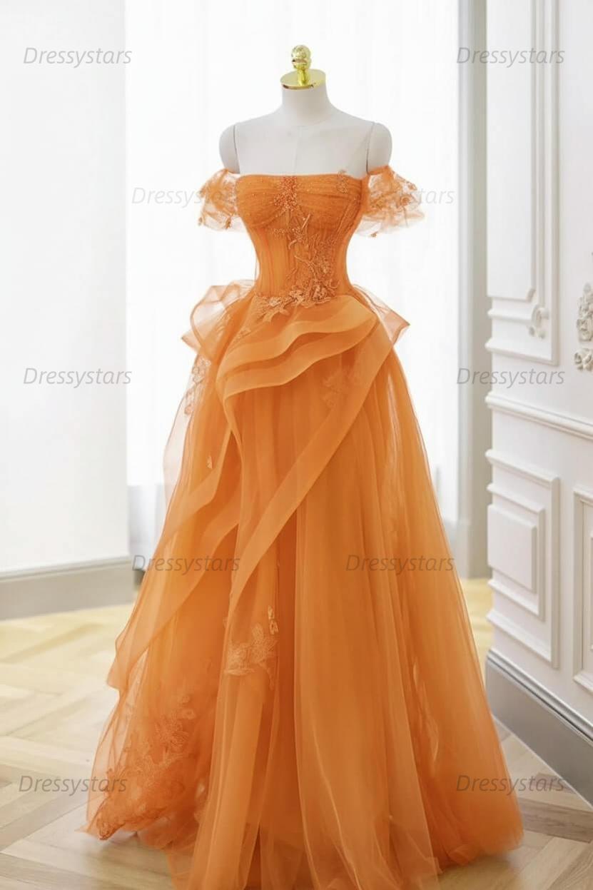 Dressystars Mint Green Prom Dress Tulle Lace Long Elegant Corset Formal  Party Evening Dress