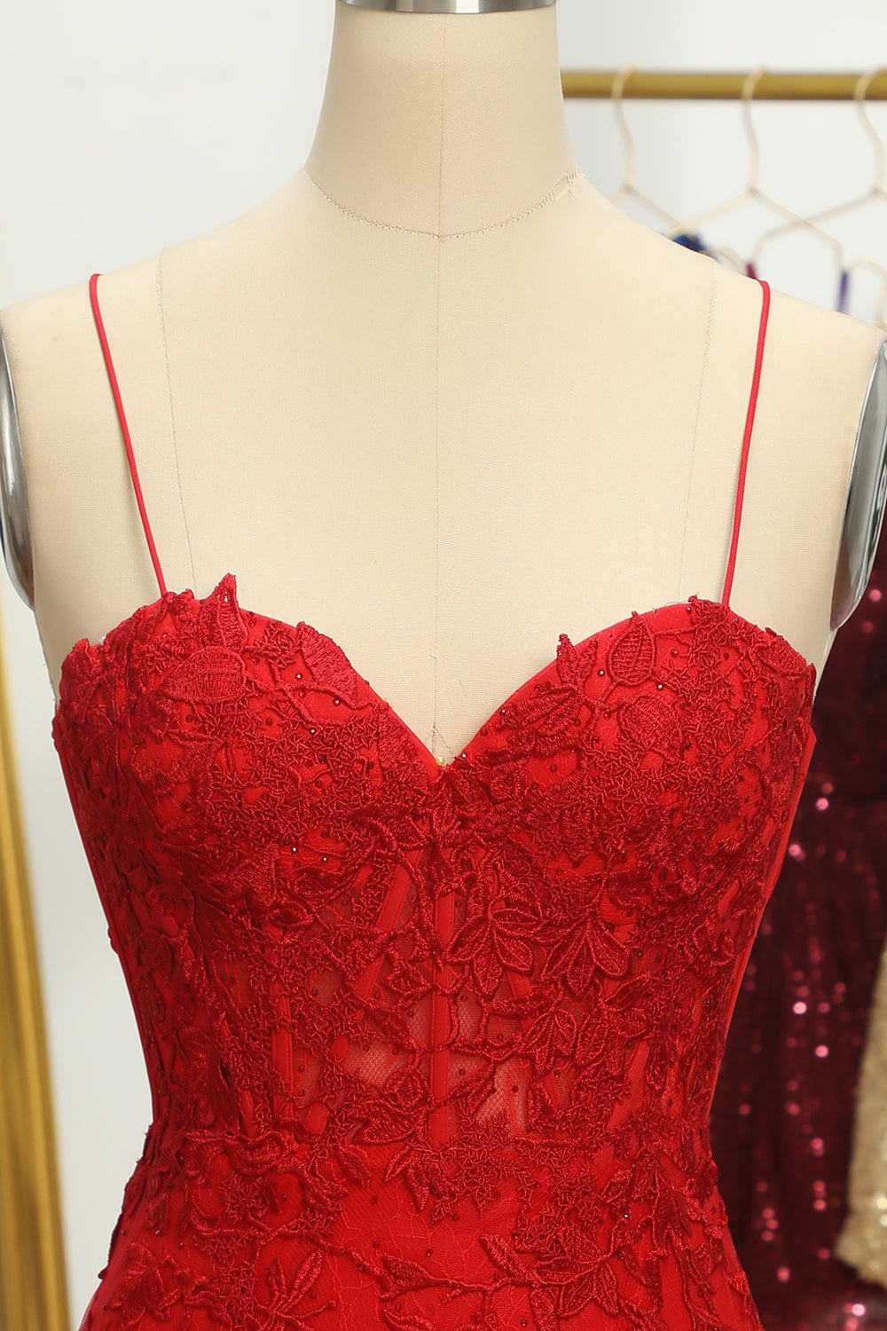 Pink Homecoming Dresses Spaghetti Straps Tight Short Cocktail Dresses with Appliques