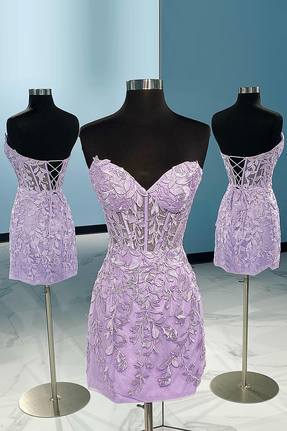 Pink Homecoming Dresses Tight Short Cocktail Dresses with Appliques