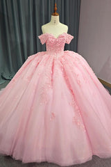 Pink Quinceanera Dress Ball Gown Birthday Party Sweet 16 Dress