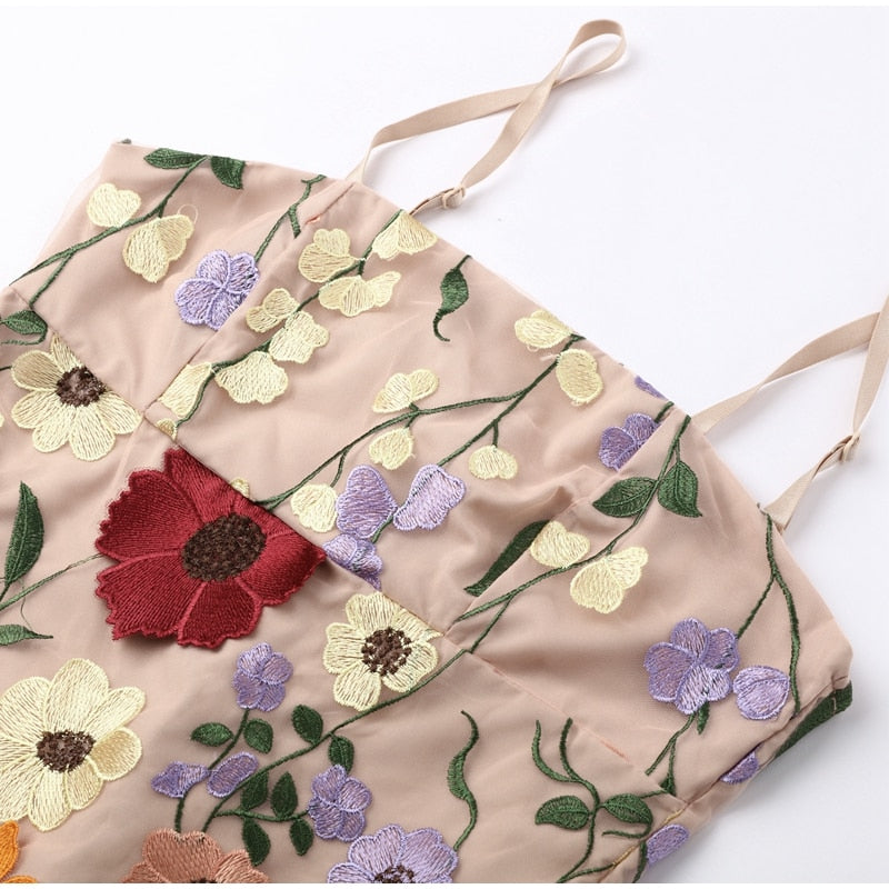 Pretty Homecoming Dress Bodycon Shoulder straps 3D Flower Short Party Cocktail Dress