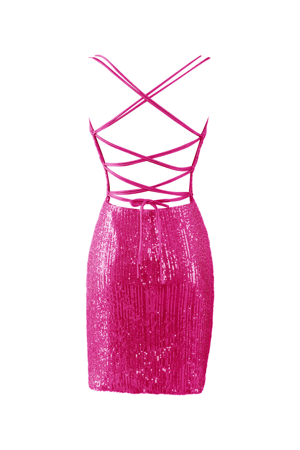 Pretty Homecoming Dress BodyconV neck Blue Sequin Short Party Cocktail Dress