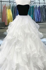 Prom Dress Ivory Tulle Long Formal Gown Evening Dress
