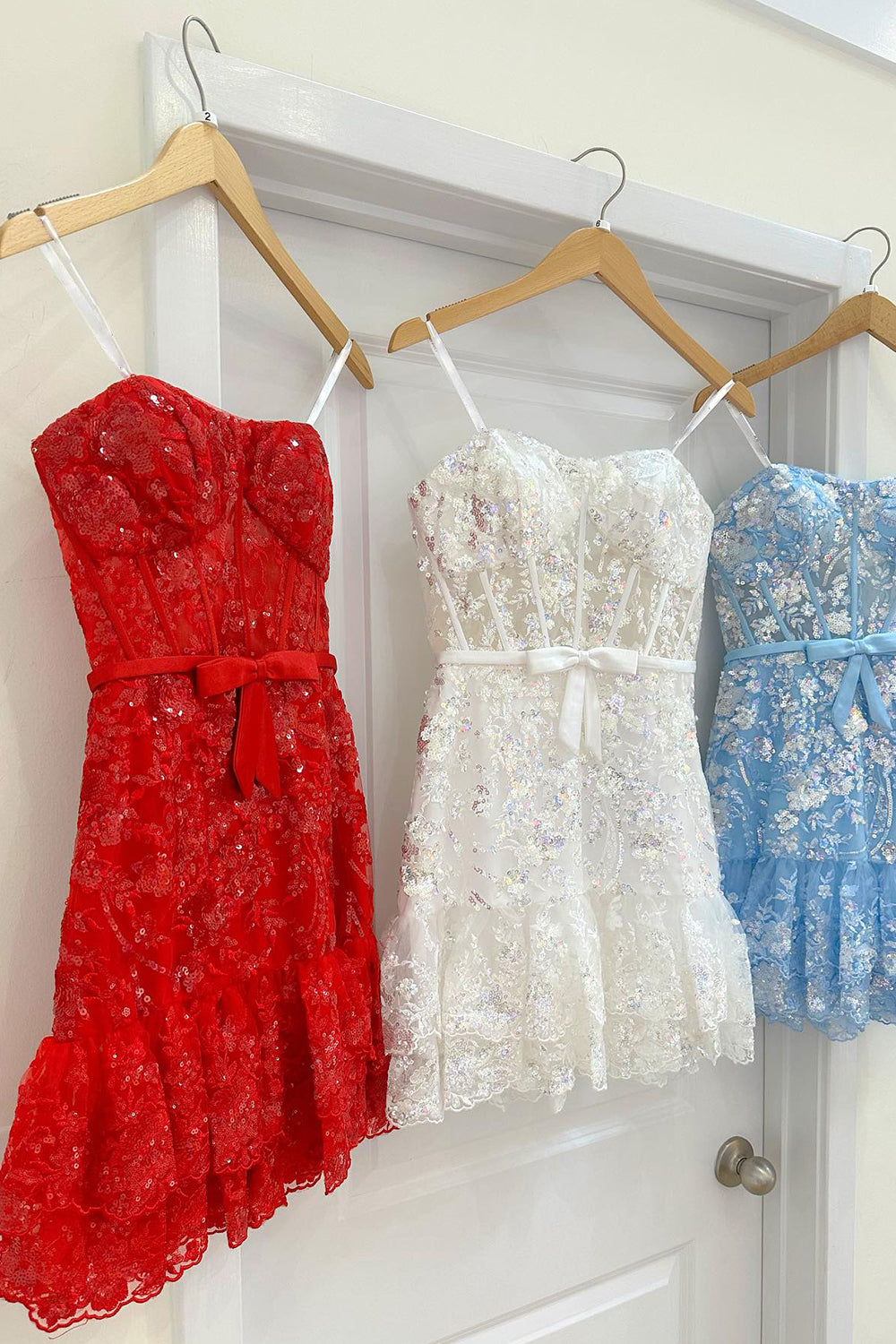 Purple Homecoming Dresses Corset Tight Short Lace Cocktail Dresses