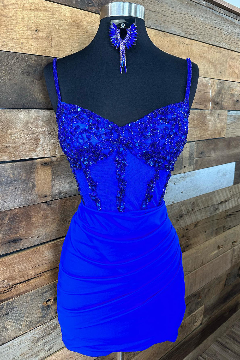 Red Homecoming Dresses Corset Sequin Tight Cocktail Dresses