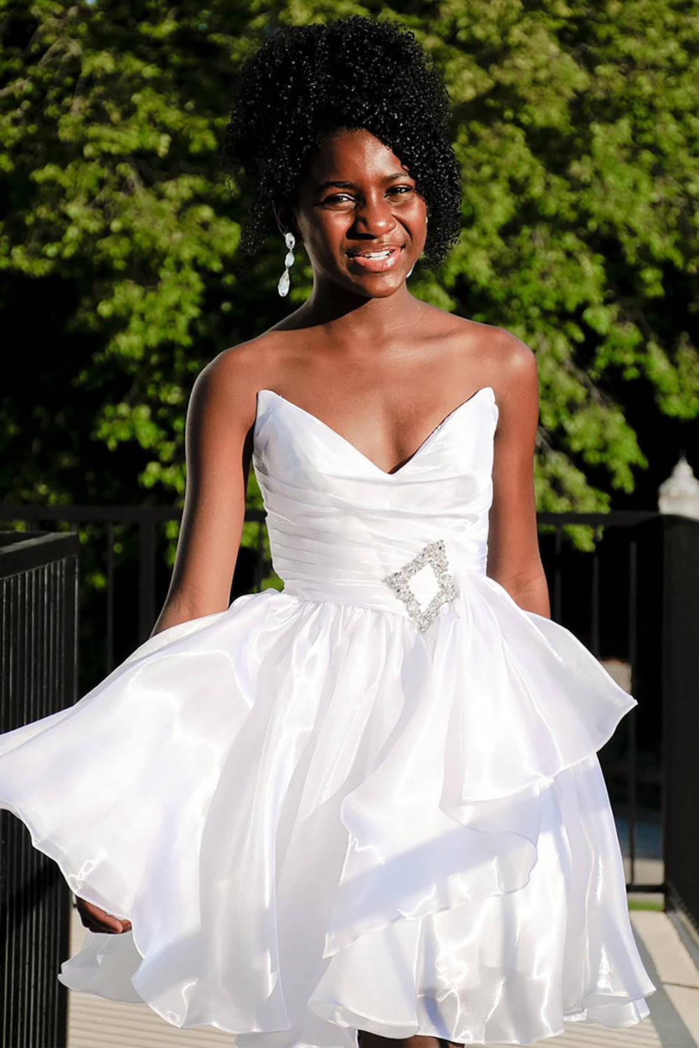 Royal Blue Homecoming Dresses Ruffled Beaded A Line Short Cocktail Dresses