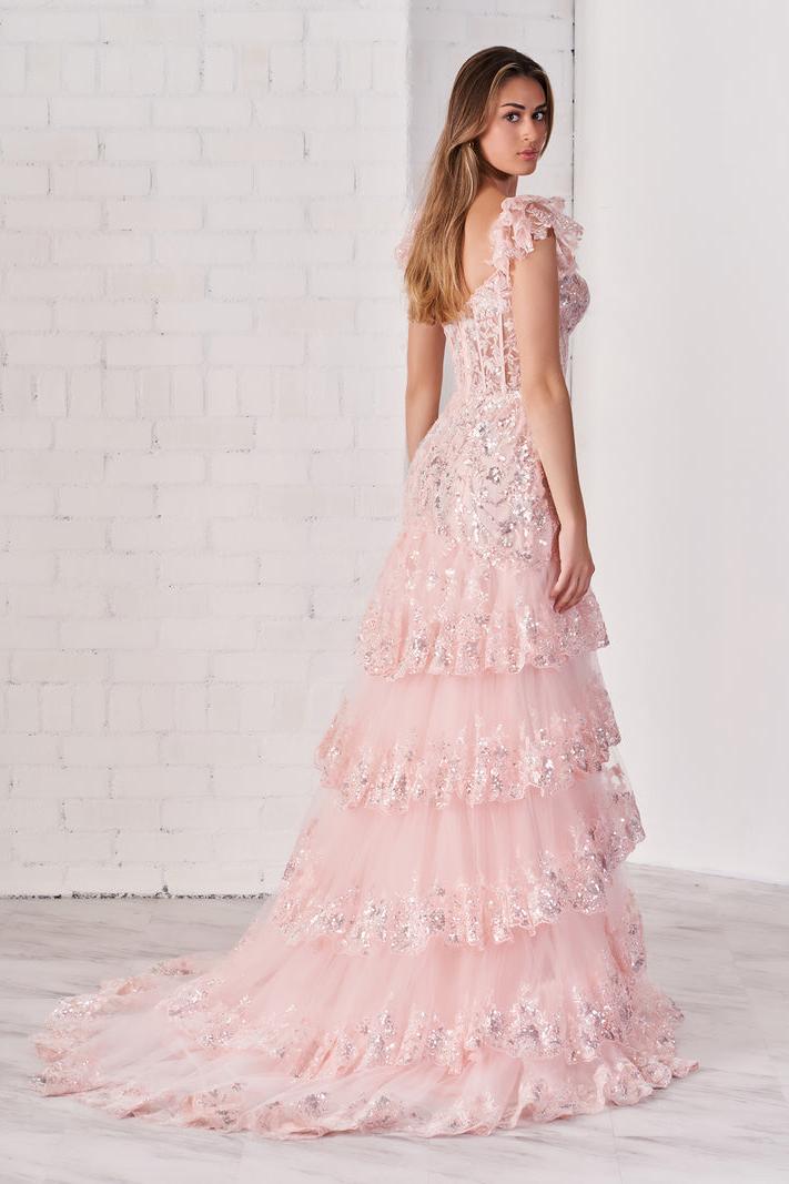 Sheath Prom Dress Off the Shoulder Long (Lace up Back)Evening Dress