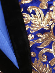 Single-Breasted One-Button Men's Party Suit In Standard Fit 2-Piece Set