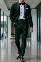 Single-Breasted One-Button Shawl Lapel Suit For Men's Weddings And Proms