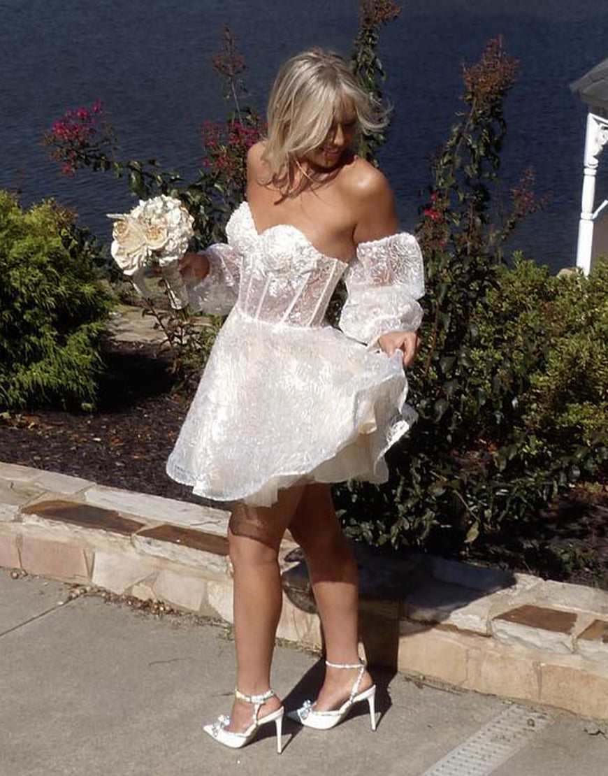 Skylar Homecoming Dress Pretty A Line Heart shaped Short Party Cocktail Dress