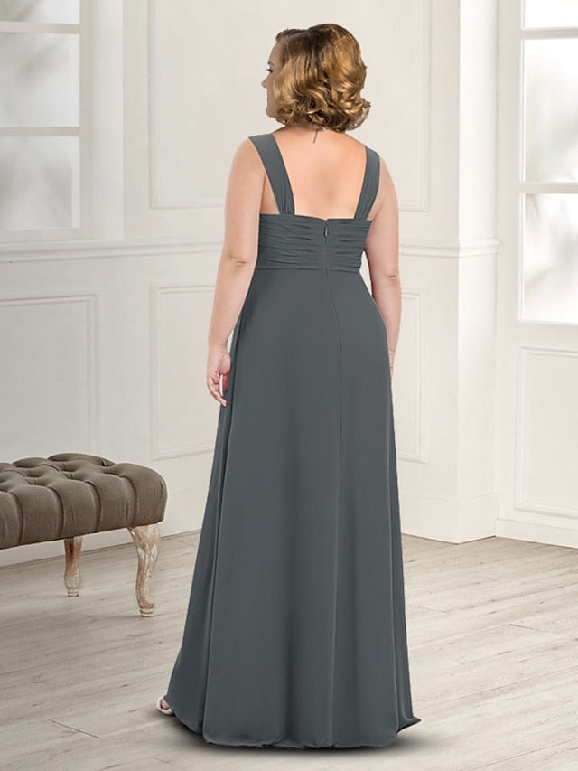 Spaghetti Strap A-Line Princess Mother of the Bride Dress with Jacket