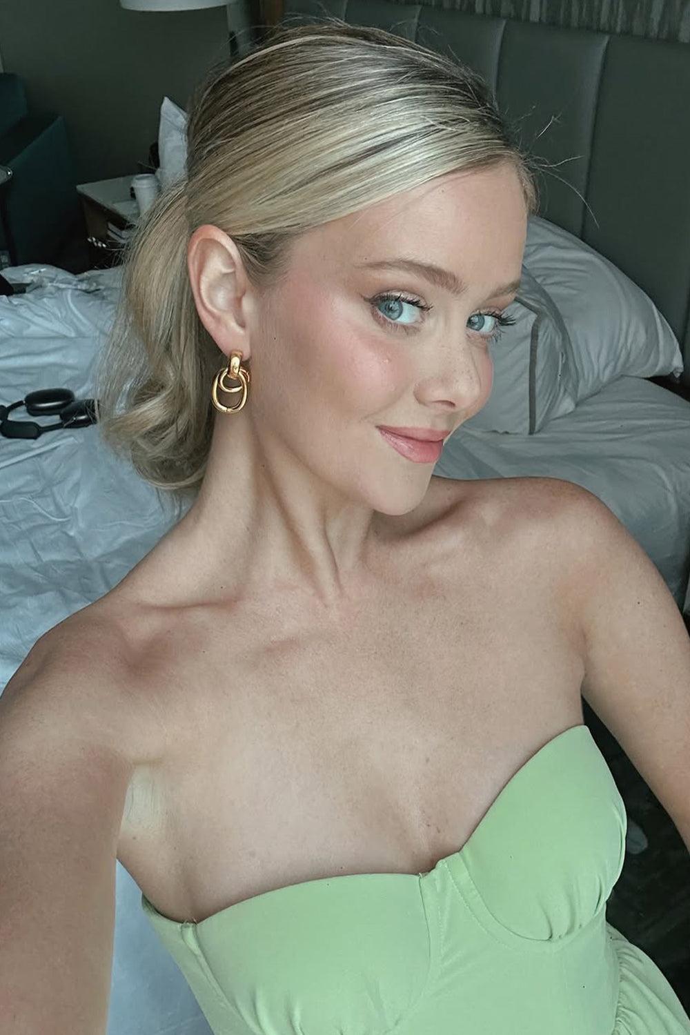 Dressystars Sweetheart Light Green Layered Ruffle Evening Dress With Slit Formal Evening Gown