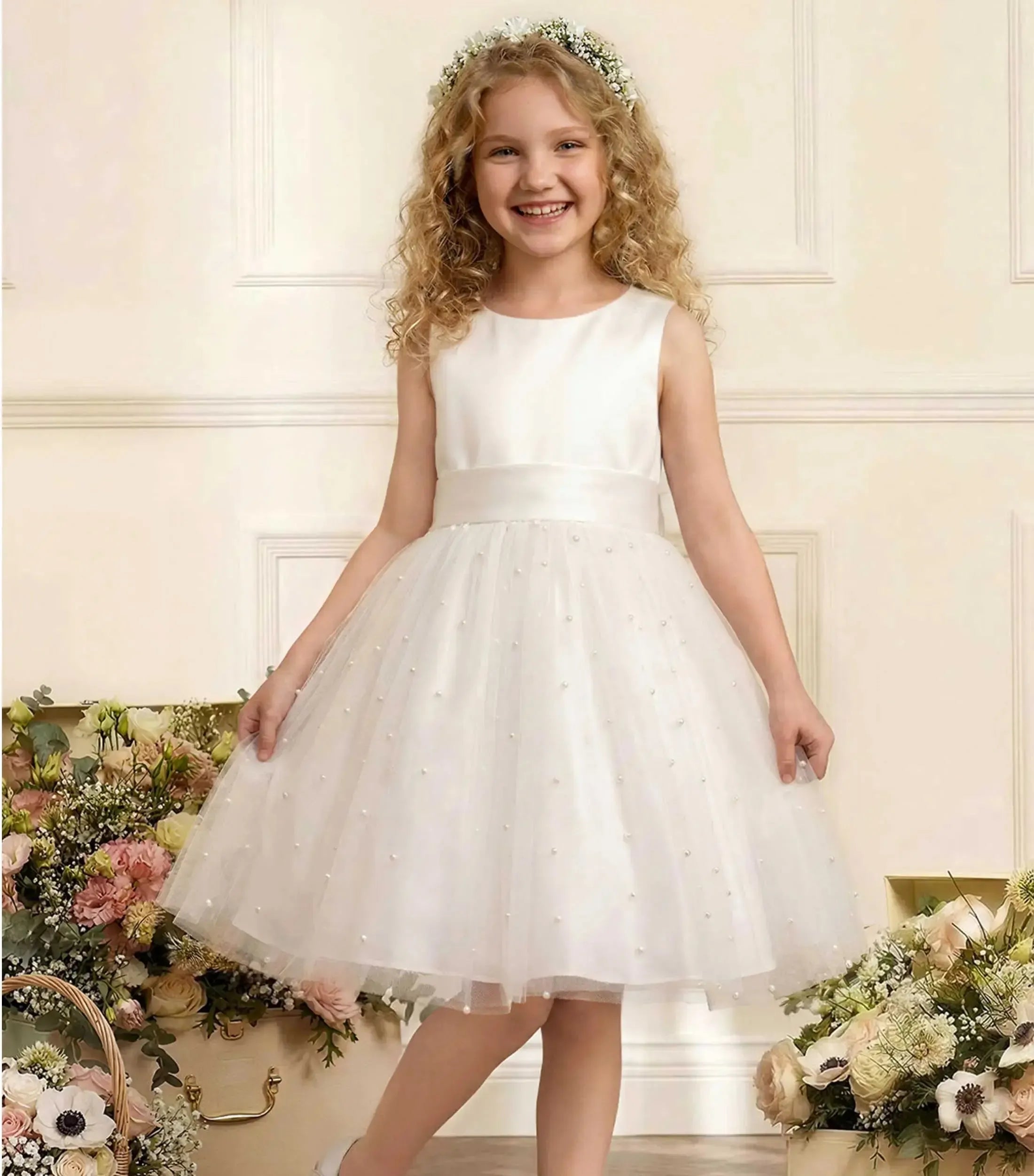 Trumpet Mermaid Square Neckline Sleeveless Court Train Crepe Satin Wedding Dress with Bow