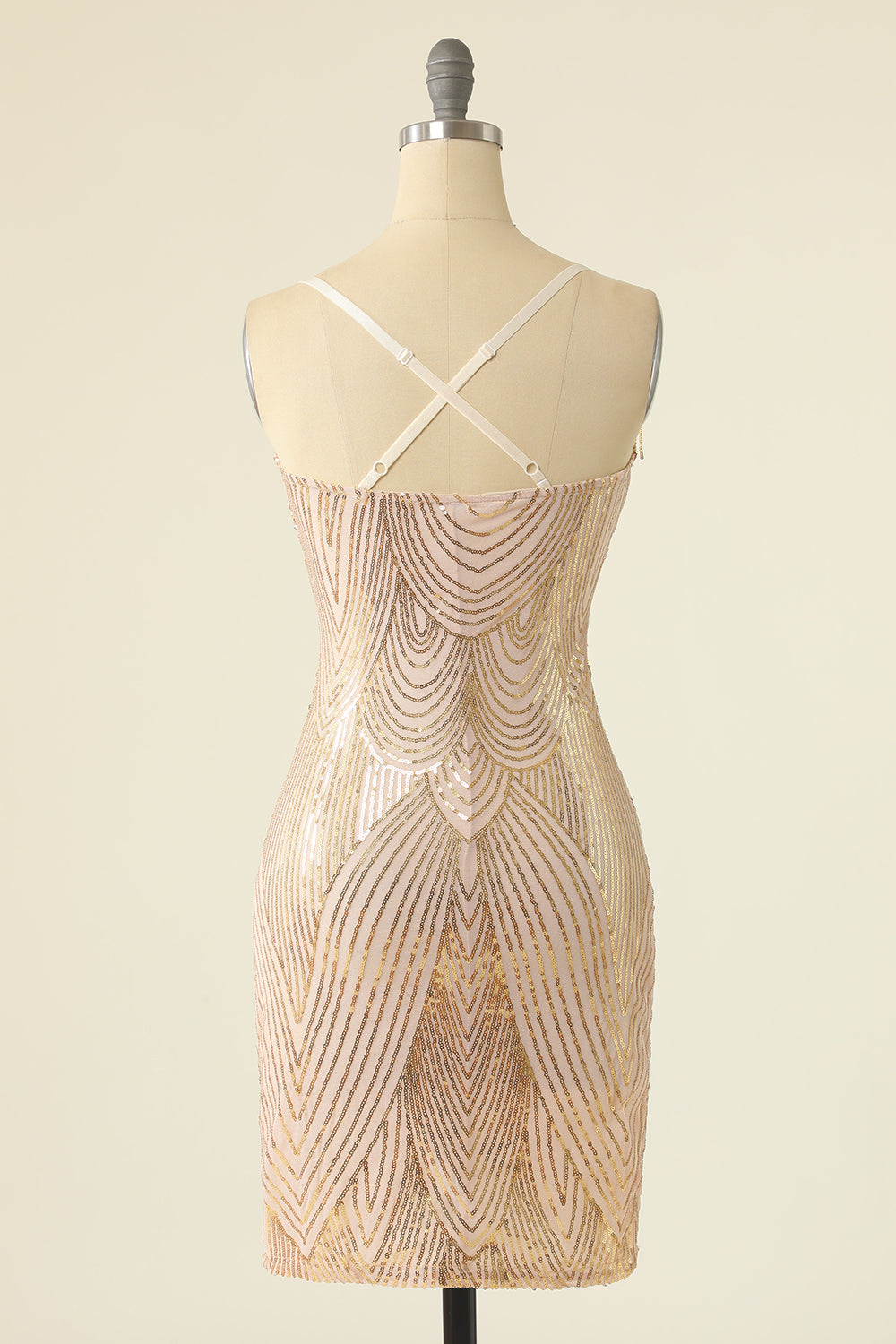 V-Neck Fuchsia Homecoming Dresses Cocktail Dresses With Fringes