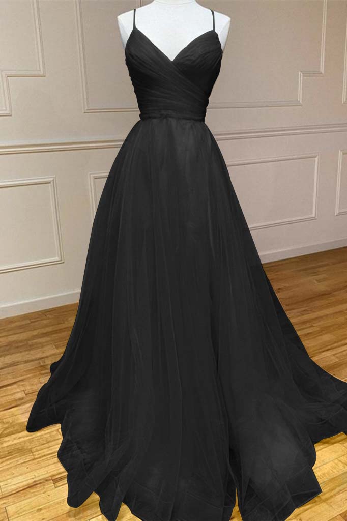 Yellow A Line Prom Dress Sleeveless Halter Neck Formal Dress